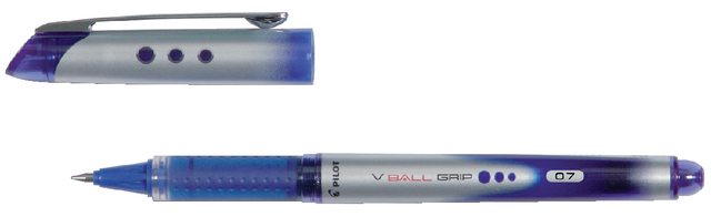Rollerpen PILOT V-Ball Grip medium blauw Rollerpen PILOT V-Ball Grip medium blauw