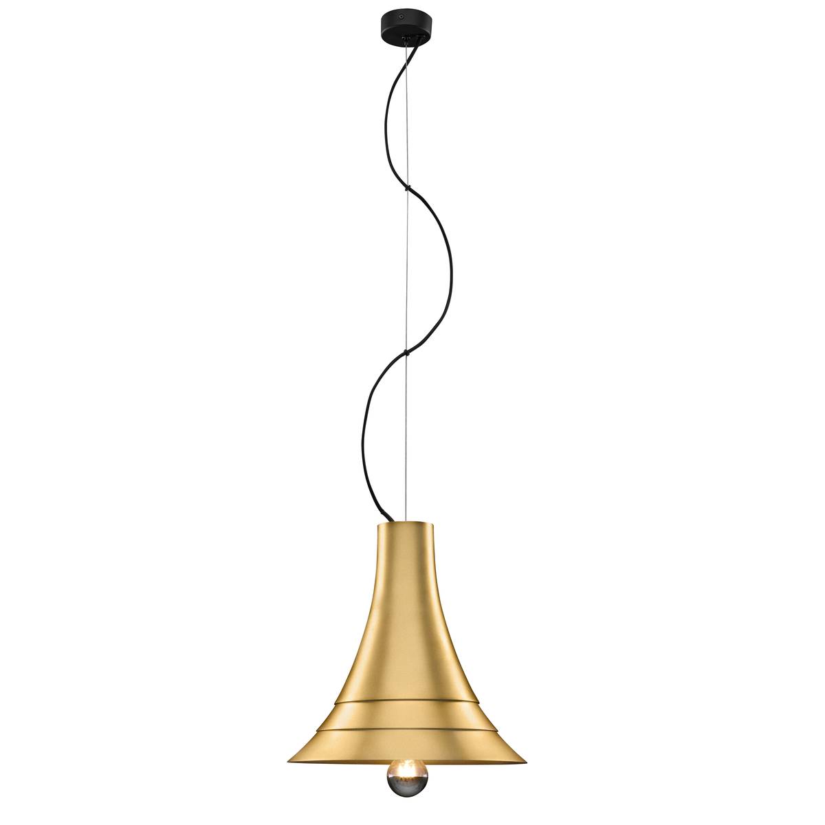 BATO 35 hanglamp messing 1xE27