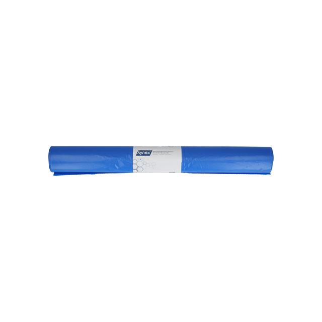 afvalzak, plastic, rol, blauw, polyethyleen