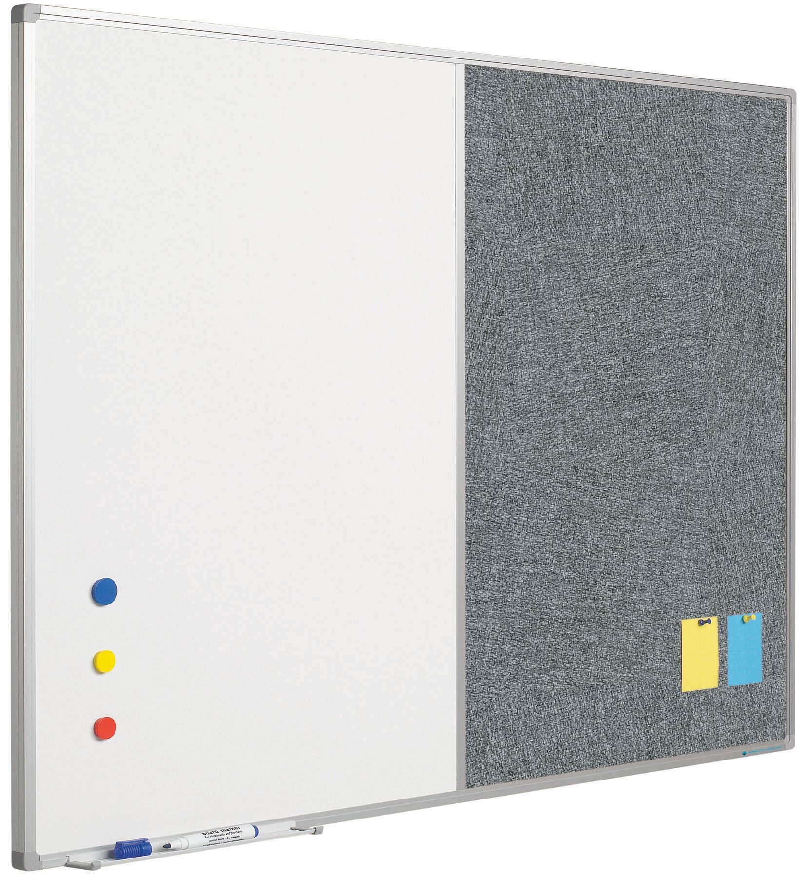 Combibord, softline profiel - 60x90 cm