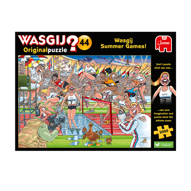Puzzel Wasgij Original Zomerspelen! 1000 stukjes