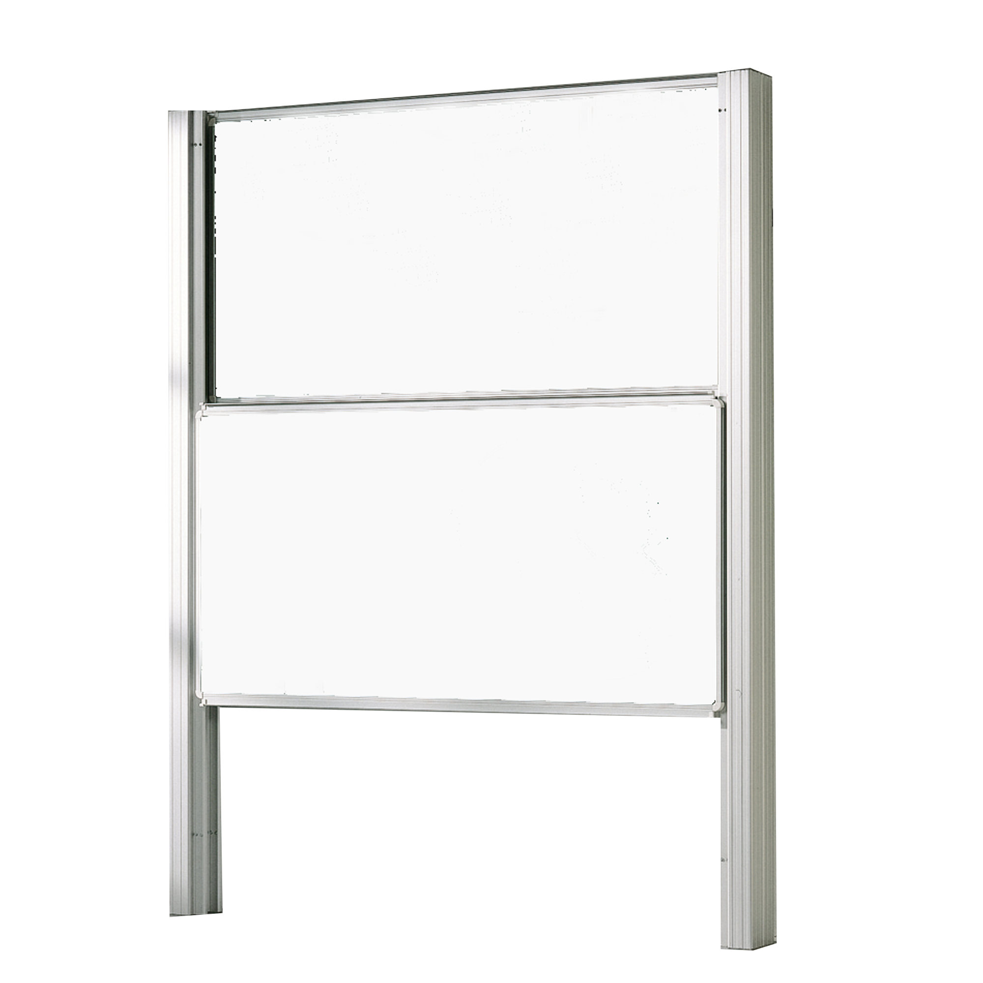Dubbelzijdig pyloonbord schoolbord van hoogwaardig geëmailleerd staal, serie PY2 E Dubbelzijdig pyloonbord schoolbord van hoogwaardig geëmailleerd staal, serie PY2 E