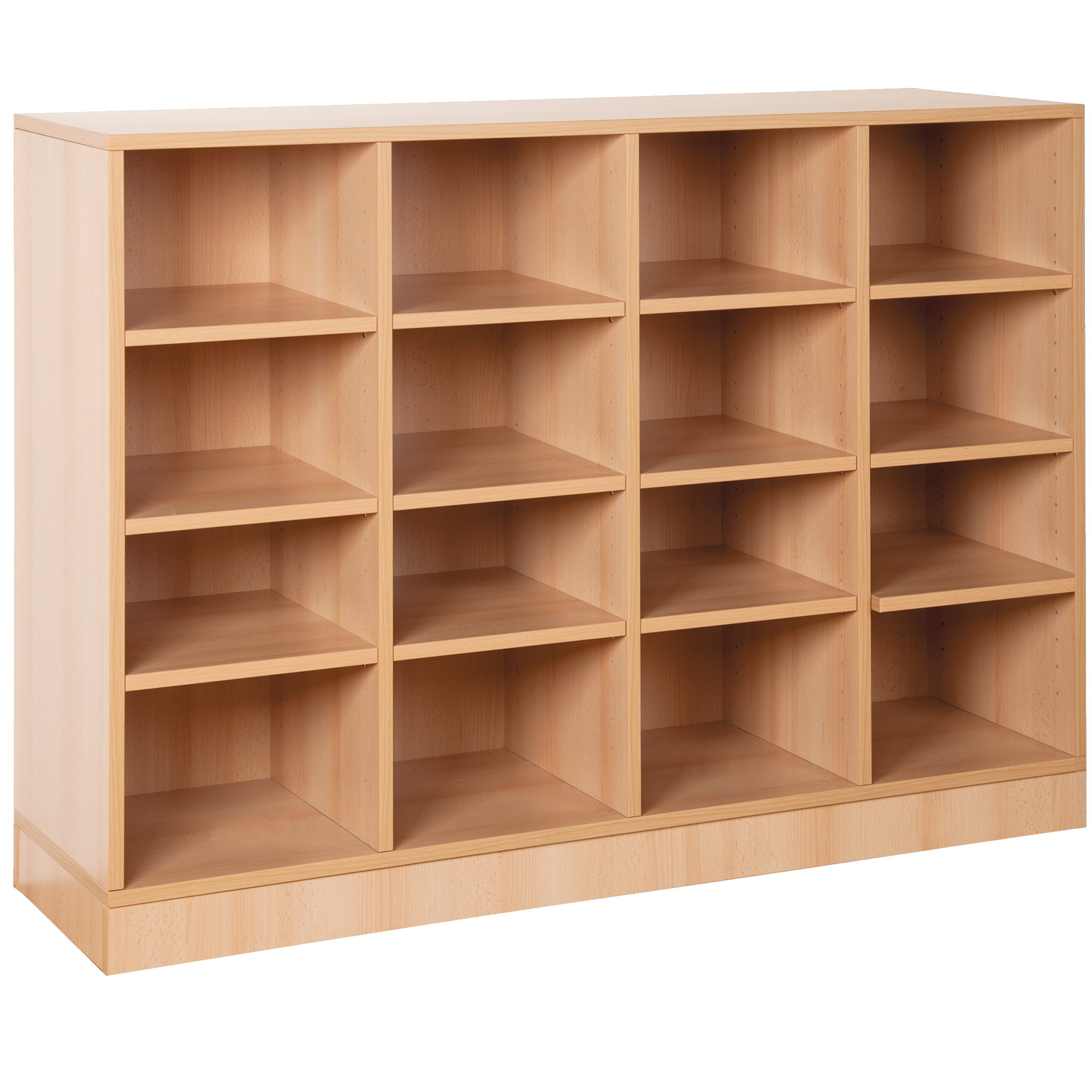 Open rekken en verdelers met 16 vakken Open rekken en verdelers met 16 vakken