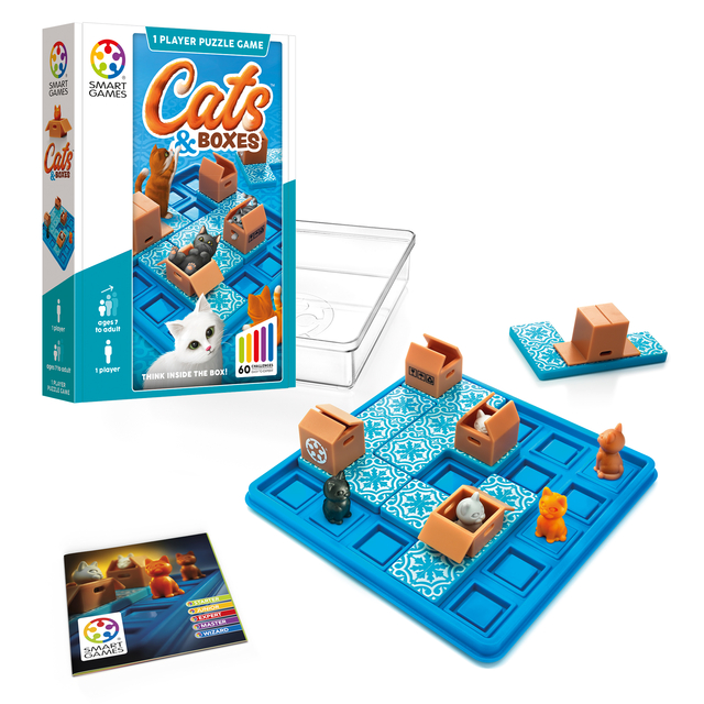 Puzzelspel Smart Games Cats & Boxes