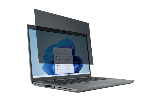 laptop, privacyfilter, grijs, touchscreen