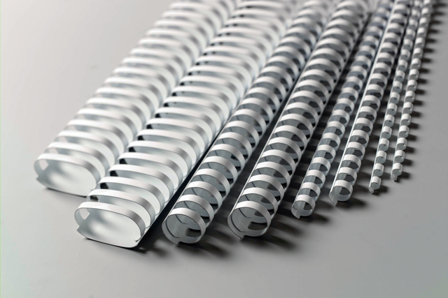 spiraalstaven, spiralen, ronde buis, flexibele buis, verchroomd metalen draad