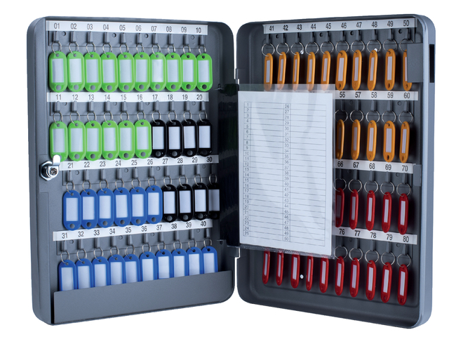 Sleutelkast Quantore Basic 80 haken Sleutelkast Quantore Basic 80 haken