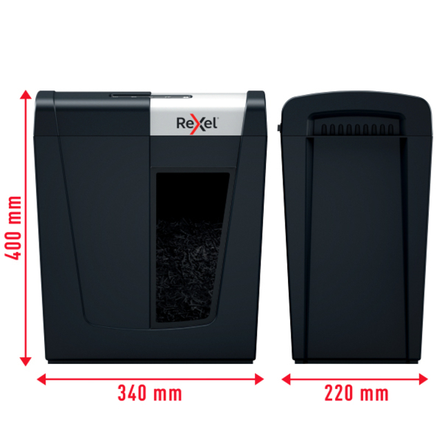 Papiervernietiger Rexel Secure MC6 snippers P5 2x15mm
