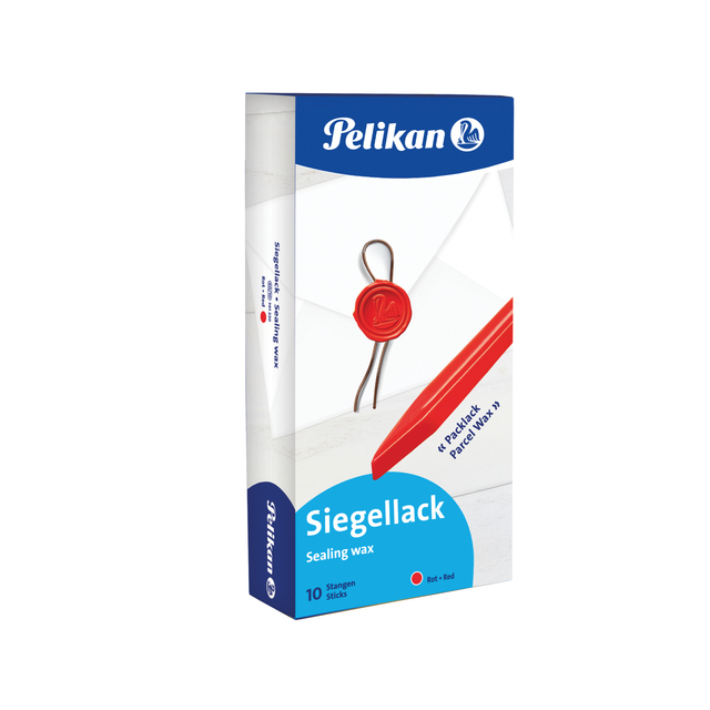 Zegellak Pelikan 60/10 rood Zegellak Pelikan 60/10 rood