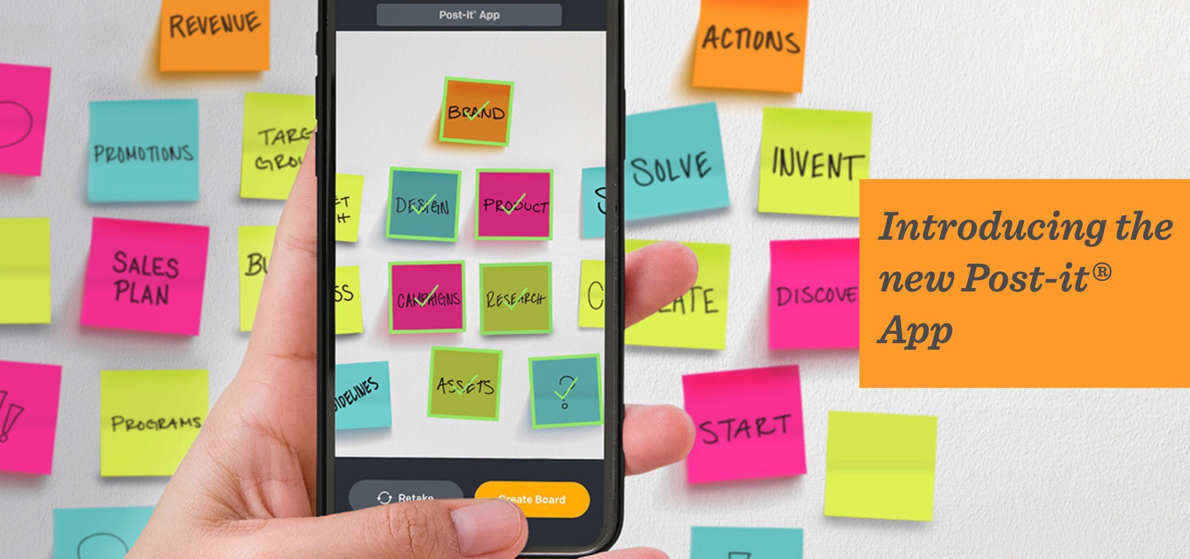De gratis Post-it Plus app, supersimpel en handig! De gratis Post-it Plus app, supersimpel en handig!