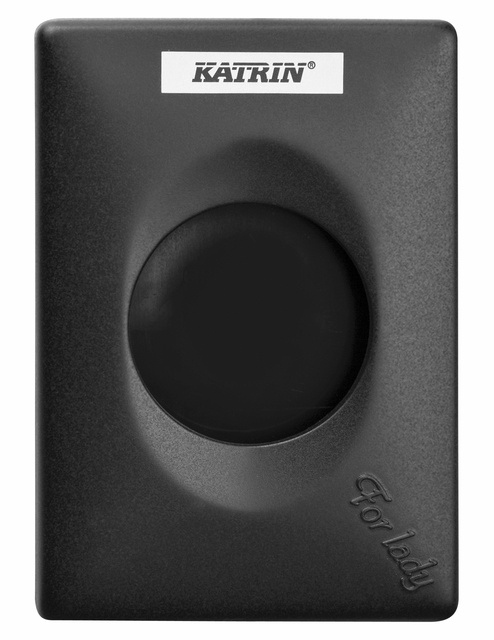 Damesverbandzakdispenser Katrin zwart 92247 Damesverbandzakdispenser Katrin zwart 92247