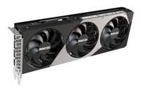 grafische kaart, GPU, drie fans, koeling, PCIe aansluiting