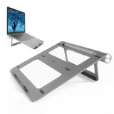 ACT Laptopstandaard aluminium, traploos in hoogte verstelbaar, afneembaar USB-C dockingstation ACT Laptopstandaard aluminium, traploos in hoogte verstelbaar, afneembaar USB-C dockingstation