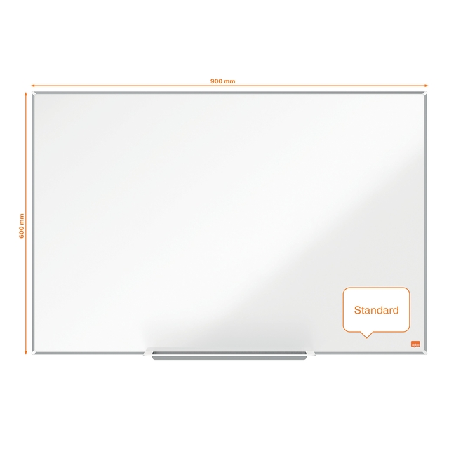 Whiteboard Nobo Impression Pro 60x90cm staal