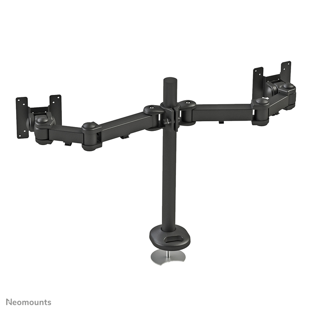 Monitorarm Neomounts D960DG doorvoerklem zwart