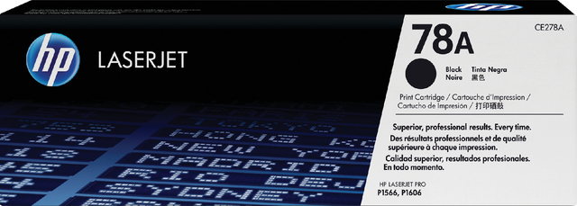 Tonercartridge HP CE278A 78A zwart Tonercartridge HP CE278A 78A zwart