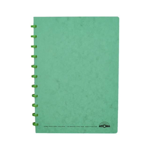 kluizenboek, ringbinding, groen, notitieboek, A5