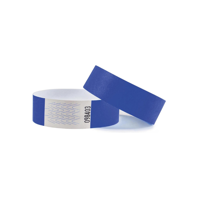 Polsband Combicraft Tyvek blauw 100 stuks Polsband Combicraft Tyvek blauw 100 stuks