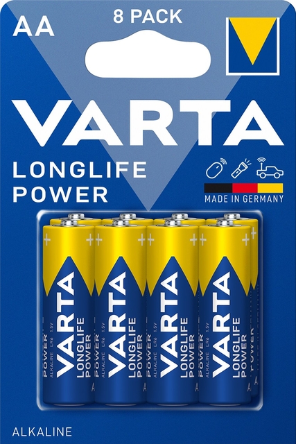 alkaline, battery, pack, AA, batterijen