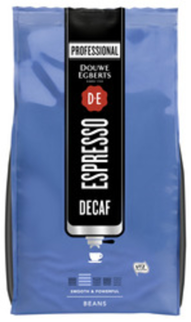 Koffie Douwe Egberts espresso bonen Decaf Koffie Douwe Egberts espresso bonen Decaf
