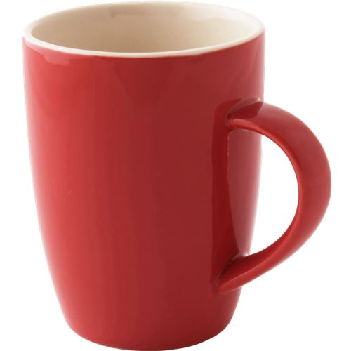 Beker Colors Palmer 18cl Porselein Rood 6 stuks