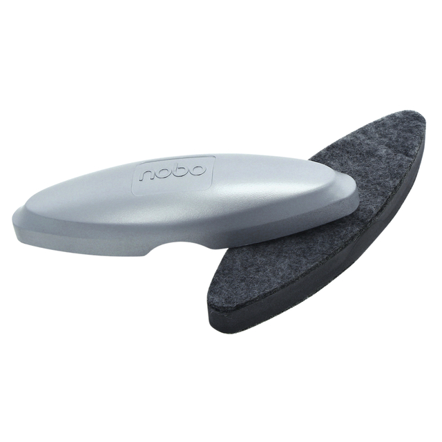 Glasbordwisser Nobo zilver
