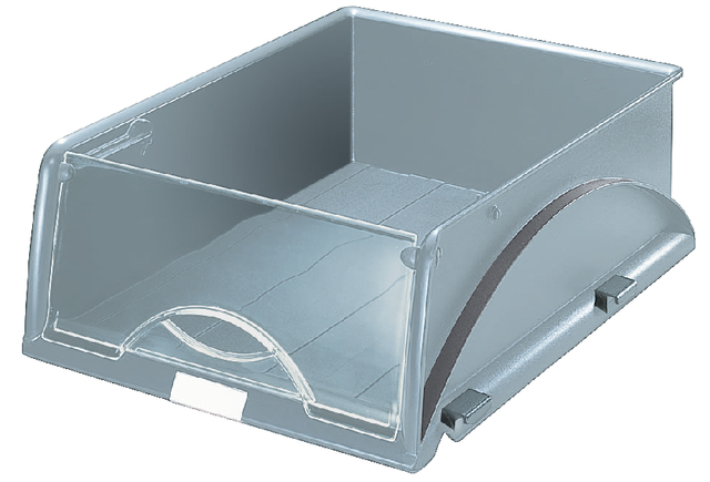 Sorteerbak Leitz 5231 Sorty met klep grijs Sorteerbak Leitz 5231 Sorty met klep grijs