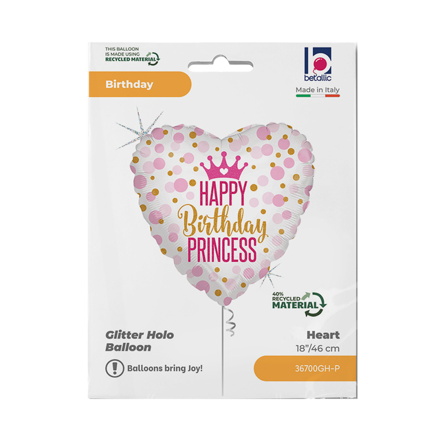 balloon, hartvormige, verjaardagsballon, glitter, recycled materiaal