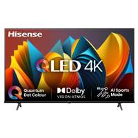 Hisense 75E79NQ 75" | 4K Ultra HD QLED Smart TV | VIDAA + Wifi | Dolby Vision voor Betoverende Beeldkwaliteit | Quantum Dot voor Rijke Kleuren | 60Hz