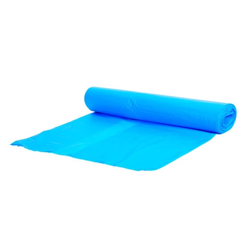 Afvalzak Powersterko 70x110cm Blauw T25 25rol x 20 zakken