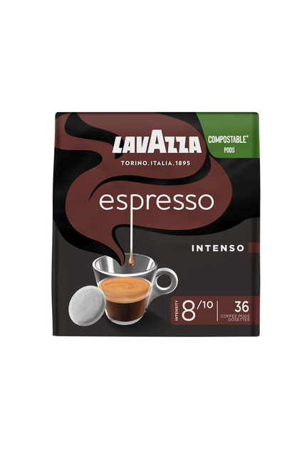Koffiepads Lavazza espresso Intenso 36 stuks Koffiepads Lavazza espresso Intenso 36 stuks