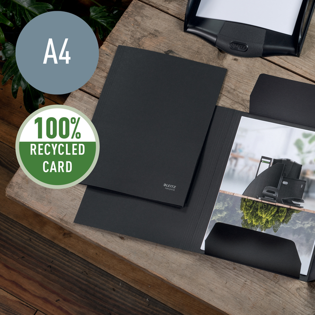 notitieboek, dossier, A4, eco, gerecycled kaart