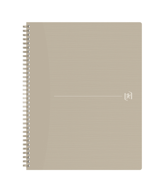 Spiraalblok Oxford Origin A4+ lijn 140 pagina's 80gr zand Spiraalblok Oxford Origin A4+ lijn 140 pagina's 80gr zand