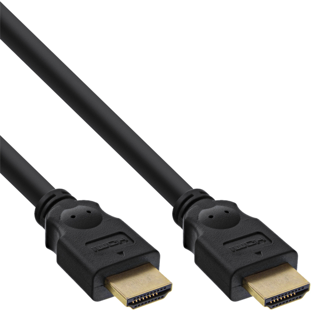 Kabel InLine HDMI HD M 5 meter zwart Kabel InLine HDMI HD M 5 meter zwart