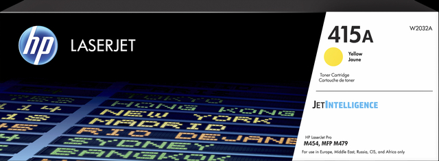 Tonercartridge HP W2032A 415A geel Tonercartridge HP W2032A 415A geel