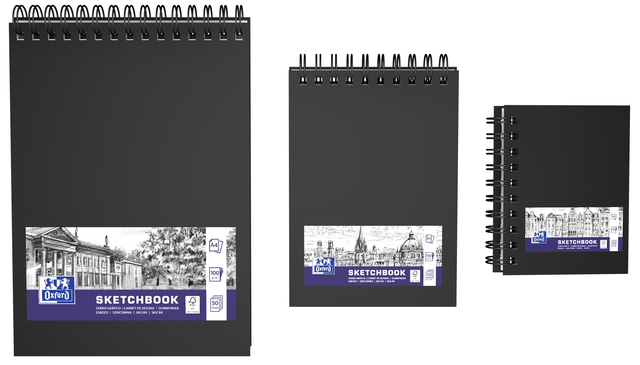 Schetsboek Oxford A4 50 vel 100 gram spiraal