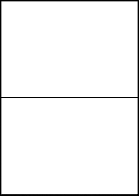 Etiket Avery Zweckform LR3655 210x148mm A5 recycled wit 200 etiketten