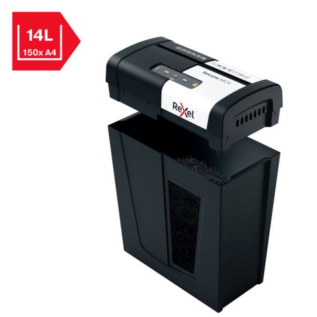 Papiervernietiger Rexel Secure MC4 P5 snippers 2x15mm
