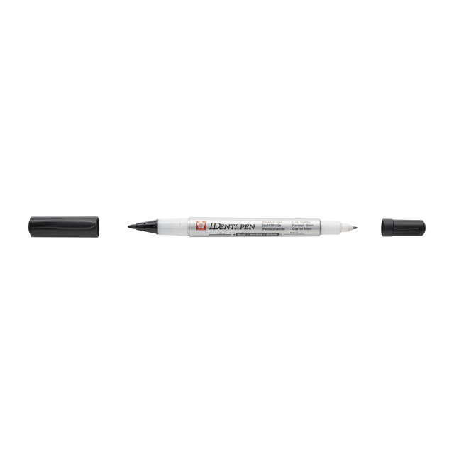 Viltstift Sakura IDenti-pen multifunctioneel zwart