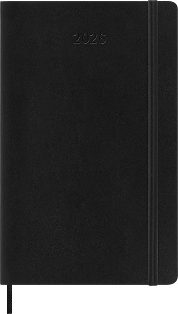 Agenda 2026 Moleskine 12M Planner Weekly 7dagen/1pagina large sc black Agenda 2026 Moleskine 12M Planner Weekly 7dagen/1pagina large sc black