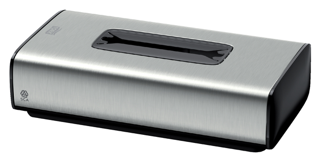 Facial tissuedispenser Tork Image Line zilver 460013 Facial tissuedispenser Tork Image Line zilver 460013