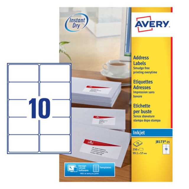 adreslabels, etiketlabels, papier, labels, avery