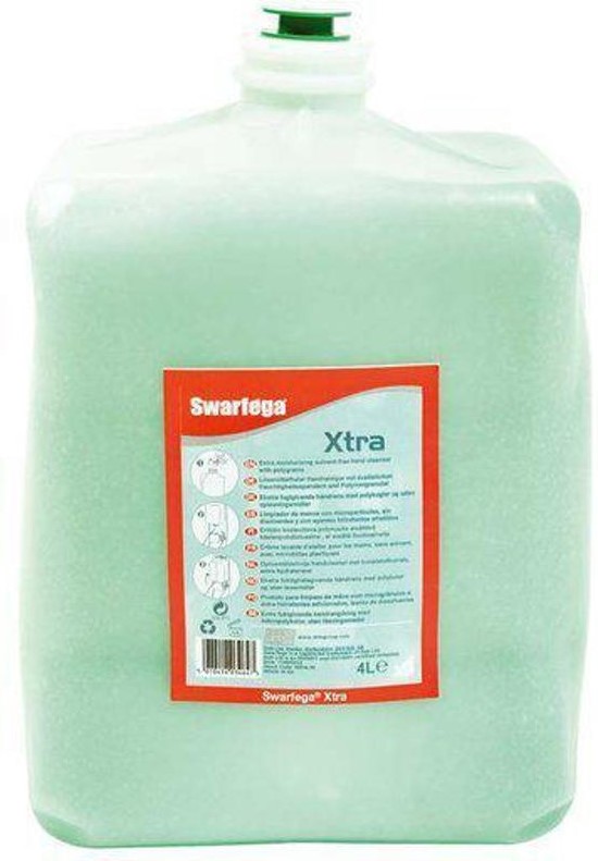 Swarfega Xtra Groen met korrel doos 4x4ltr
