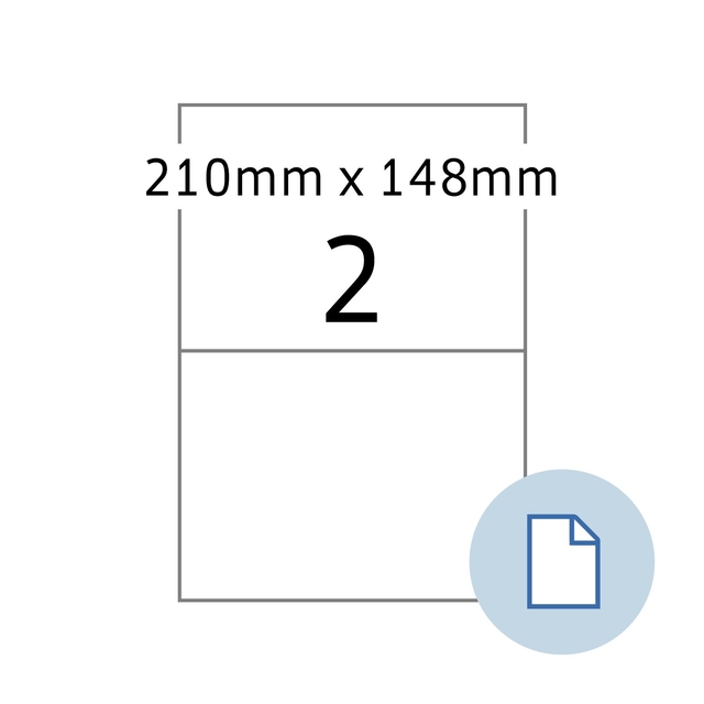 afmetingen, 210mm x 148mm, twee vellen, document, kaartgrootte