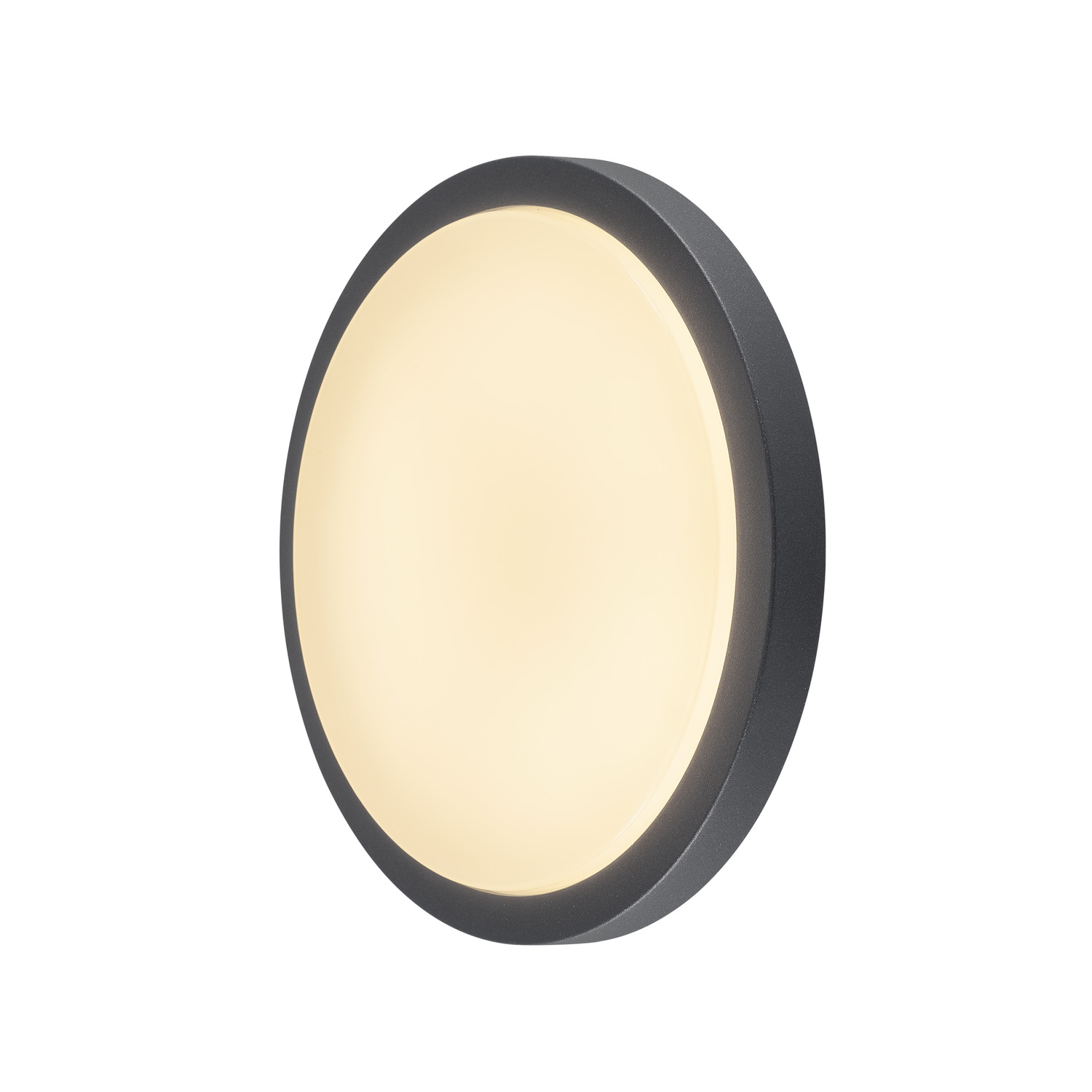 AINOS antraciet 1xLED 3000K rond, sensor