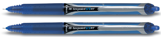 Rollerpen PILOT Hi-Tecpoint V7 RT medium blauw Rollerpen PILOT Hi-Tecpoint V7 RT medium blauw