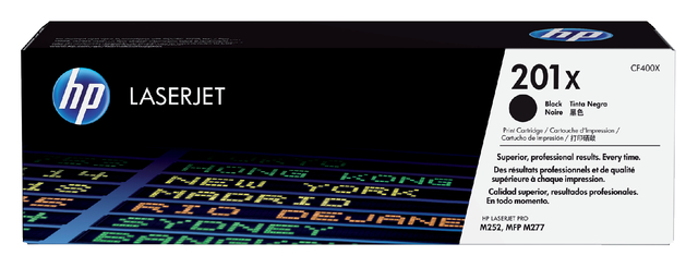 Tonercartridge HP CF400X 201X zwart Tonercartridge HP CF400X 201X zwart