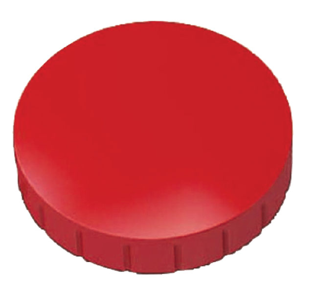 Magneet MAUL Solid 32mm 800gr rood 10 stuks Magneet MAUL Solid 32mm 800gr rood 10 stuks