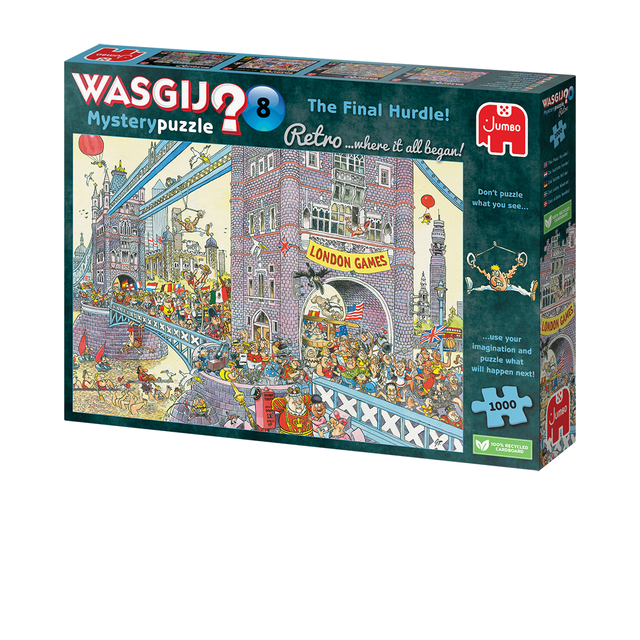 Puzzel Wasgij Retro Mystery 8 Laatste Horde 1000 stukjes
