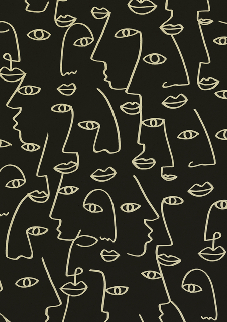Inpakpapier Stewo Mindful 200x70cm assorti